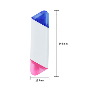 JH Bán Buôn 2 Màu Sắc Đôi Đầu Nhựa <span class=keywords><strong>Highlighter</strong></span> Bút Với Biểu Tượng Tùy Chỉnh - Product Image 2