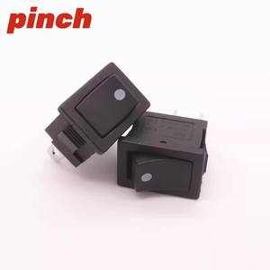 Interruptor basculante Pinch Kcd1 6A 250V CA, encendido/apagado, industrial, de plástico, 2P, terminal de tornillo - Product Image 3