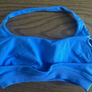 Top Deportivo Corto de Yoga para Mujer, Sin Costuras, con Banda Elástica, Cuello Halter, Espalda Abierta Sexy, Acolchado, Soporte Medio, para Gimnasio - Product Image 6