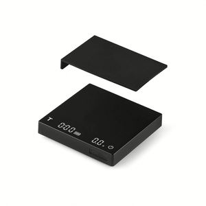 Balance intelligente 2 kg 0,1 g, mini outil de mesure pour café et corps, recharge USB électrique avec écran numérique et plateau pour cuisine - Product Image 1