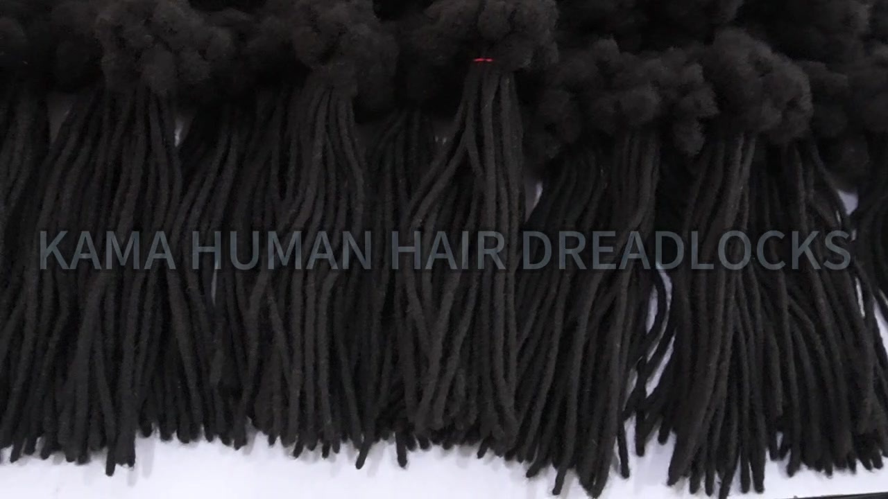 Curly Ends Boho Locs Handmade 100% Human Hair Micro Loc Extensions Sisterlocks Style Dreadlock Extensions Detail Section 10