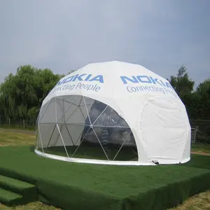 Tenda geodetica della cupola di evento del partito di inverno all'aperto trasparente di lusso della fabbrica grande