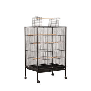 Vente chaude Cage à oiseaux en métal simple multifonctionnelle haut de gamme écologique Villa pour oiseaux Cage à oiseaux en fil métallique pour animaux de compagnie - Product Image 5