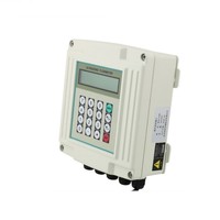 Medidor de Flujo Ultrasónico de Agua Líquida de Alta Precisión Yheng TUF-2000SW, Tipo Clip Externo para Montaje en Pared Marina