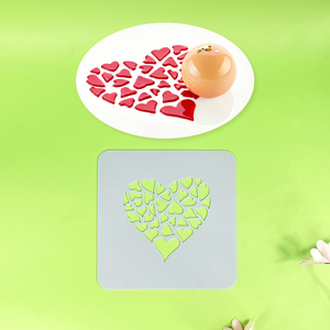 Fondant <b>Silicone</b> Mold 3D Chocolate Bar Mold Cake Decoration <b>Tool</b> For Heart Garnish - Product Image 1