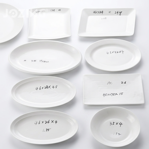 Piatti di Servizio in Porcellana Extra-Large da 14" - 22" di Grado Commerciale, Vendita all'Ingrosso Diretta dalla Fabbrica, Disponibili in Stock, Venduti a Tonnellata - Product Image 4