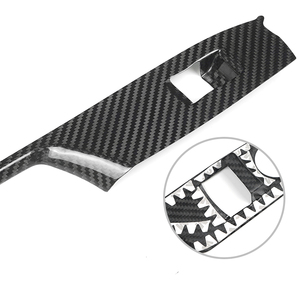 Accessoires en fibre de carbone <span class=keywords><strong>Shasha</strong></span> : Garniture de panneau de lève-vitre en fibre de carbone pour Camaro 2016-2023 - Product Image 6
