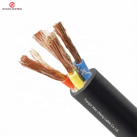 Kabel Fleksibel Berlapis Karet YC 450/750V Inti Tembaga Tugas Berat Tahan Air Tahan Cuaca