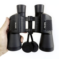 Nouvelles jumelles HD à focale fixe 20x50 sans réglage pour l'observation des oiseaux en extérieur, source de lune, sans revêtement de lentille