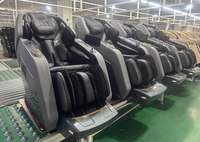2025 luxe rouleau chaud Ai voix corps complet 4D électrique zéro gravité inclinable Airbag roulant fauteuil de Massage à domicile avec rouleaux de bras