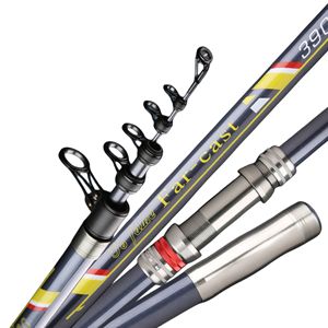 Pêche télescopique chaude 3.6m 3.9m 4.2m 4.5m 5.4m <span class=keywords><strong>lancer</strong></span> Surf Casting pôle télescopique Portable enlever siège <span class=keywords><strong>canne</strong></span> à pêche en mer - Product Image 1