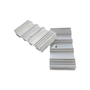 뜨거운 판매 60*11*30MM 고정밀 압출 알루미늄 히트 싱크 냉각 핀 주도 드라이버 - Product Image 1