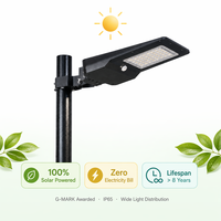 Lampe solaire intégrée 40W PRO pour éclairage public, 6000lm, capteur de mouvement PIR, durée de vie de 8 ans, 3CCT, IP65, pour jardin, allée, route, extérieur