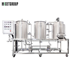 Nano <span class=keywords><strong>Brewery</strong></span> Mini equipo de elaboración de cerveza eléctrica 50L 100L Equipo de cervecería casera Micro <span class=keywords><strong>Brewery</strong></span> HERMs Brewhouse System - Product Image 1