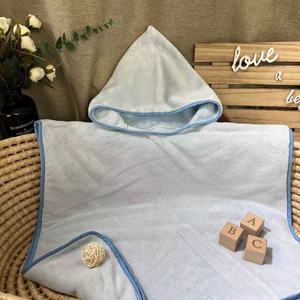 Toalla de baño con capucha de secado rápido absorbente de microfibra ecológica gruesa de lana Coral para niños para baño piscina playa - Product Image 4