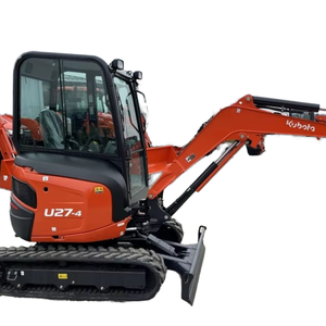 Miniexcavadora con engranaje de cilindro hidráulico Eaton, componentes de bomba de motor central y PLC, miniexcavadora con motor eléctrico, 2 unidades - Product Image 1