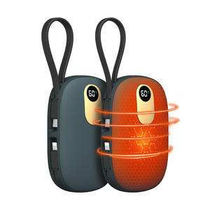 Nuovi Prodotti 2025: <span class=keywords><strong>Power</strong></span> Bank Portatile da 10000mAh con Display Digitale, Cavo Integrato e Funzione Scaldamani per iPhone - Product Image 3