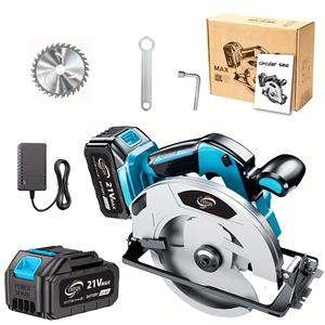 Sega Circolare Brushless da 7 Pollici con Una Batteria e Una Lama, Profondità di Taglio Regolabile fino a 45 Gradi - Product Image 5
