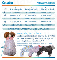COLLABOR Manteau pour chien en flanelle 3 couleurs, grand modèle personnalisé, avec couverture intégrale des pattes, doux, pour l'hiver, vente en gros, OEM