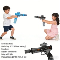Pistolet à eau électrique longue portée pour l'extérieur, jouet électronique en plastique pour enfants et adultes