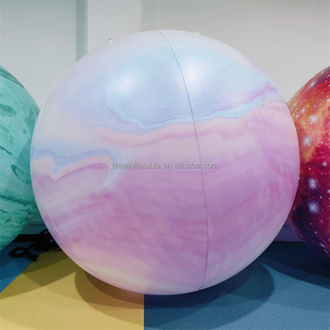 Tùy chỉnh lớn Inflatable MARS Hành Tinh bóng cho thiên văn học với thắp sáng bóng năng lượng mặt trời hệ thống - Product Image 2