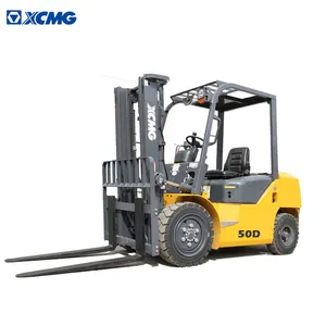 XCMG XCB-D50 Mesin Jepang Truk Pengangkat Garpu Cina 5 6 7 8 Ton Carretilla Elevadora Diesel Dapat Mengangkat Harga Mesin Forklift