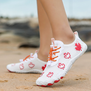 Chaussures d'eau avec empeigne en mesh, semelle en caoutchouc antidérapante, unisexes, plage, été, sport de plein air, fitness, yoga, trekking - Product Image 4