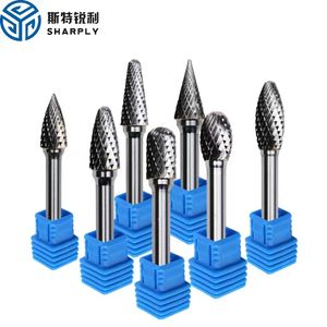 Zzst sáo đơn quay Burr rắn Vonfram cacbua Burrs CNC điều khiển thiếc/altin tráng OEM được hỗ trợ đóng gói trong hộp - Product Image 2