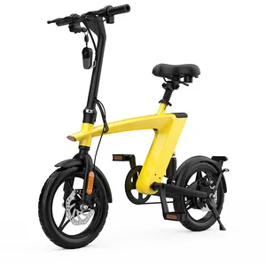 中国电动自行车助力电池折叠电动自行车中置脂肪轮胎ebike 48v 500w 400w