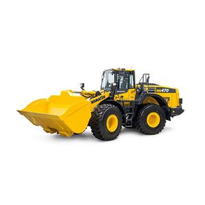 Chargeuse sur pneus Komatsu WA470-3 d'occasion fabriquée au Japon, Komatsu WA 470-6, chargeuse sur pneus d'occasion de 7 tonnes à vendre en Chine - Product Image 1