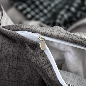 Hiện đại rắn màu Duvet cover gối trường hợp <span class=keywords><strong>Set</strong></span> <span class=keywords><strong>Comforter</strong></span> bedding <span class=keywords><strong>Set</strong></span> sang trọng 3PC vua nữ hoàng kích thước cho khách sạn nhà sử dụng - Product Image 5