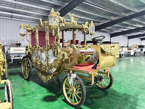 Chariot de Mariage Style Royal le Plus Vendu, Élégante Voiture à Chevaux pour Visites Touristiques - Product Image 6