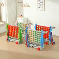 Juego de Ajedrez 4 en Raya para Niños de 4 y 5 Años, Juguete Educativo Interactivo para Padres e Hijos, Juego de Mesa Familiar para Niños para Uso en Interiores