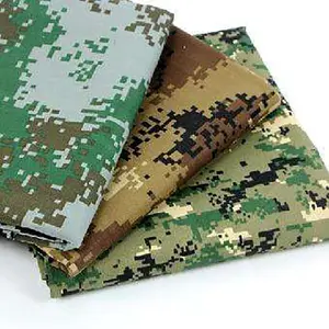 Tela oxford de camuflaje para exteriores, impermeable, 210d, polyest, para tienda, venta al por mayor