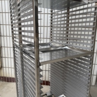 Chariot à 15/16/30/32 niveaux / Chariot de rangement en acier inoxydable 201 304 de qualité alimentaire pour plateaux de cuisson et séchage au four