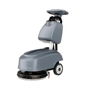 Easy Operated Hand Push Walk Behind Scrubber For Household Office Floor Cleaning