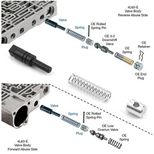 Kit de Válvula de Alivio de Presión de Transmisión 77754-35K, Compatible con 4L60E 4L65E, Válvulas Reductoras de Presión - Product Image 5