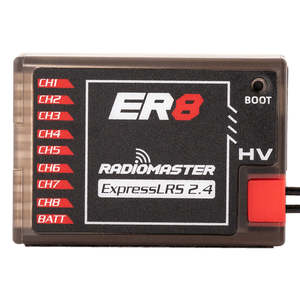 Receptor Radiomaster ER8 2.4GHz ELRS PWM - Product Image 1
