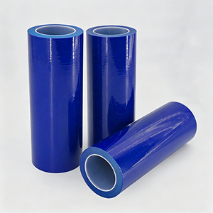 Pellicola protettiva autoadesiva blu PE per vetro finestra pellicola adesiva per finestra - Product Image 2
