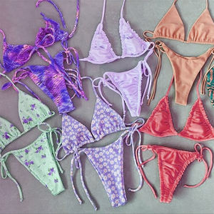 TUEE-Maillot <span class=keywords><strong>de</strong></span> <span class=keywords><strong>bain</strong></span> sexy pour <span class=keywords><strong>femme</strong></span>, 2 pièces, pour fille, plage extrême, culotte <span class=keywords><strong>de</strong></span> <span class=keywords><strong>string</strong></span> personnalisée - Product Image 3