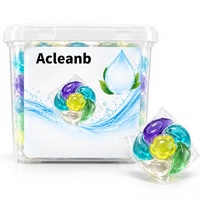 Capsules de lessive écologiques jetables 6-en-1 de qualité supérieure, OEM ODM, marque privée pour les marques de détail axées sur la qualité
