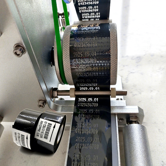HC3 25x100m Black Hot Coding Ribbon for HP-241 DY-8 Date Coding Machine