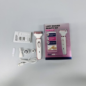 Tondeuse électrique 4-en-1 pour le corps : Lisseur instantané, rasoirs à longue autonomie pour femmes (bras, jambes, aisselles) - Product Image 6
