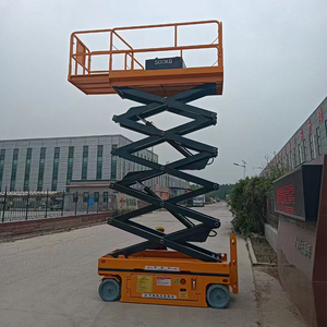 Plataforma Elevadora de Tijera Eléctrica Autopropulsada de <span class=keywords><strong>4</strong></span>-16m, <span class=keywords><strong>Precio</strong></span> de Fábrica - Product Image 1