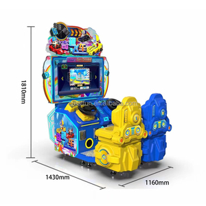 Jeux de voitures pour enfants à pièces, course de voitures volantes dynamiques, arcade de course pour enfants, machine de jeu de voiture amusante à vendre - Product Image 5