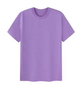 Camiseta de algodón para hombre, 100% algodón, cuello redondo, corte regular, lisa, básica, para imprimir. - Product Image 3
