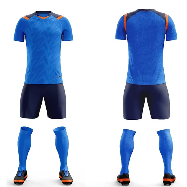 Desain kustom Jersey sepak bola pakaian pembuat kaus sepak bola nama tim pakaian olahraga cetak sublimasi penuh