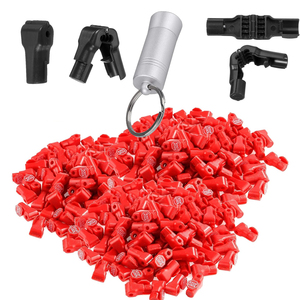 Easy Installation Magnetic Key Plastic Red Security Lock for Commodity Link Supermarket <b>Hooks</b> - Product Image 5