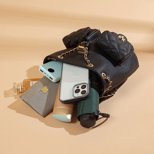 Mini borsa da <span class=keywords><strong>donna</strong></span> alla moda trapuntata con cuciture in <span class=keywords><strong>pelle</strong></span> PU piccola catena Designer borsa a tracolla da <span class=keywords><strong>donna</strong></span> <span class=keywords><strong>zaino</strong></span> da <span class=keywords><strong>donna</strong></span> - Product Image 4