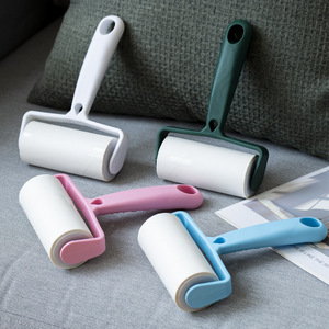 <span class=keywords><strong>Rouleau</strong></span> Adhésif Réutilisable Anti-Poils d'Animaux avec Logo Personnalisé, Rechargeable, pour Vêtements, Canapé et Tapis - Product Image 2